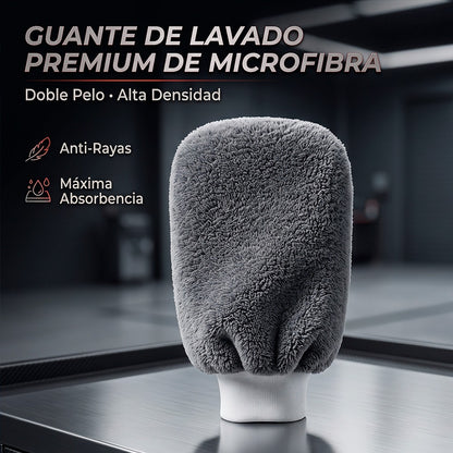Kit de Detallado Automotriz de 9 Piezas de Microfibra