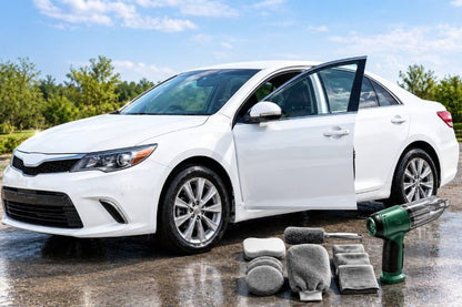 Combo Detallado Automotriz + Aspiradora Sopladora 2 en 1 – Limpieza Completa Para Tu Auto
